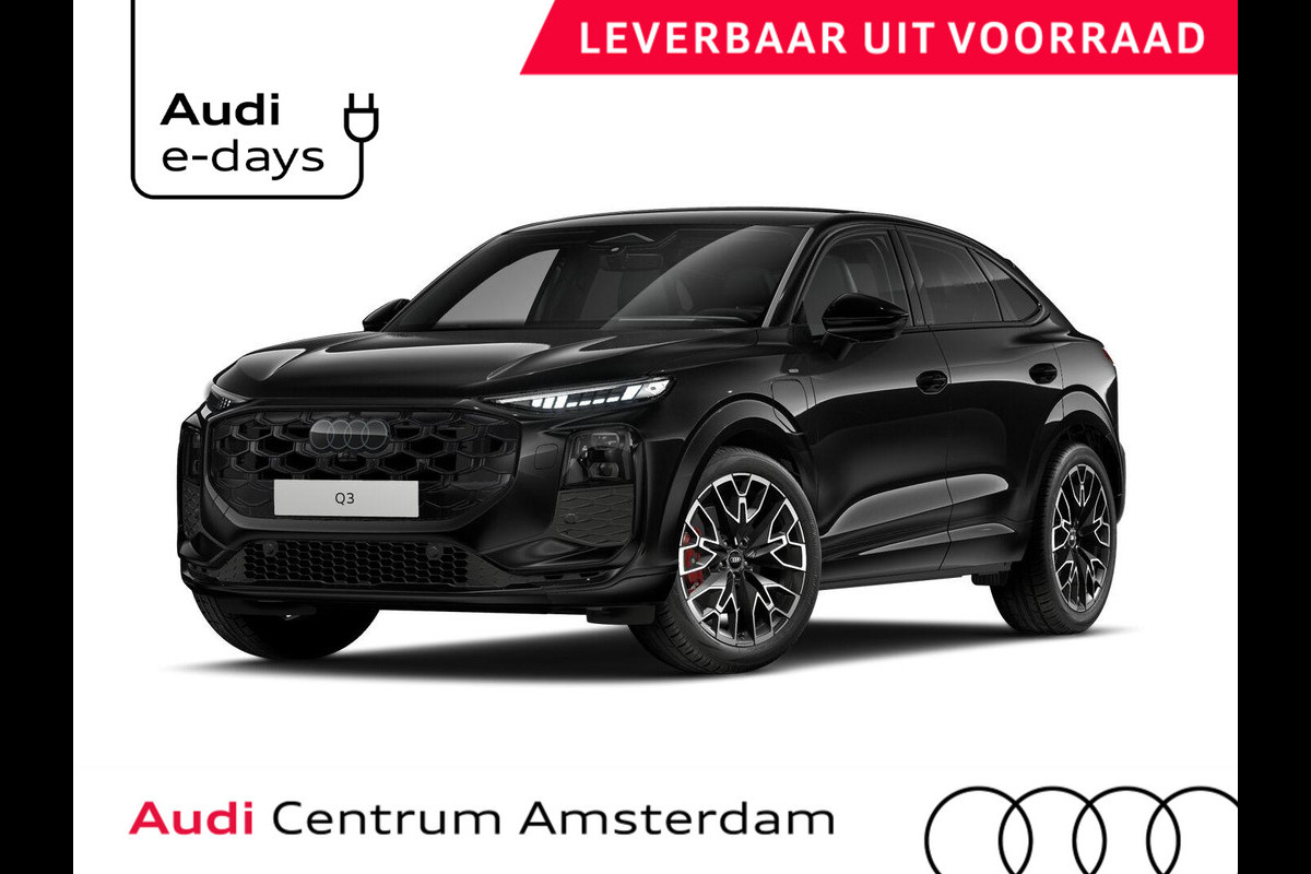 Audi Q3 Sportback S edition e-hybrid 272 pk | Techniek pakket pro | MMI experience pro | OLED achterlichten | Lederen interieur |