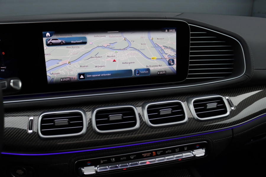 Mercedes-Benz GLE AMG 63 S 4MATIC+ Premium+ Aut9 | 612PK | Facelift | Airmatic | Distronic+ | AMG Drivers Package | Burmester | Trekhaak | Stoelventilatie | HUD | Luchtkwaliteitspakket |