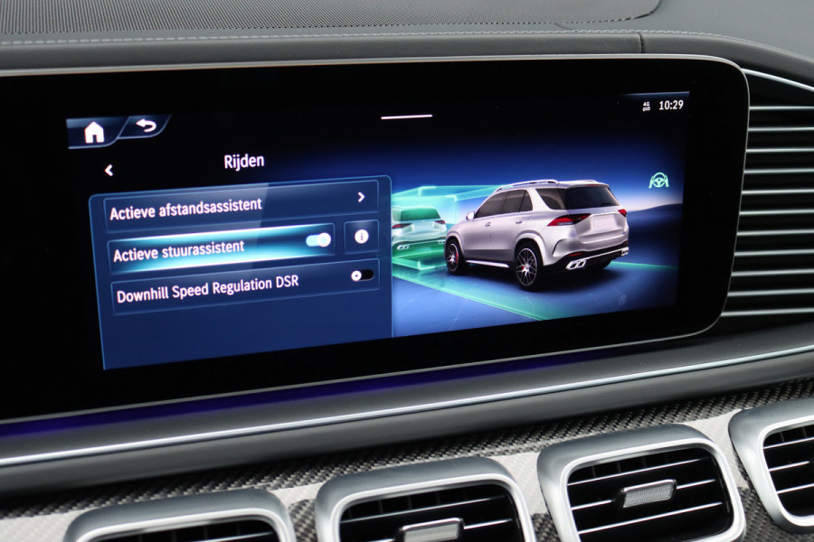 Mercedes-Benz GLE AMG 63 S 4MATIC+ Premium+ Aut9 | 612PK | Facelift | Airmatic | Distronic+ | AMG Drivers Package | Burmester | Trekhaak | Stoelventilatie | HUD | Luchtkwaliteitspakket |