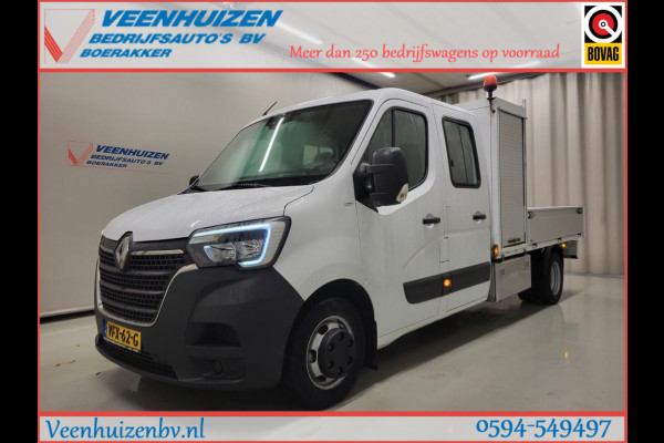 Renault Master 2.3DCI Pick-up Dubbele Cabine 3500kg Trekgewicht Euro 6!