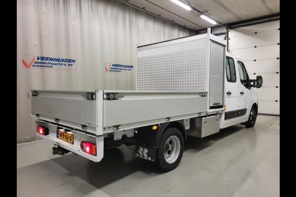 Renault Master 2.3DCI Pick-up Dubbele Cabine 3500kg Trekgewicht Euro 6!