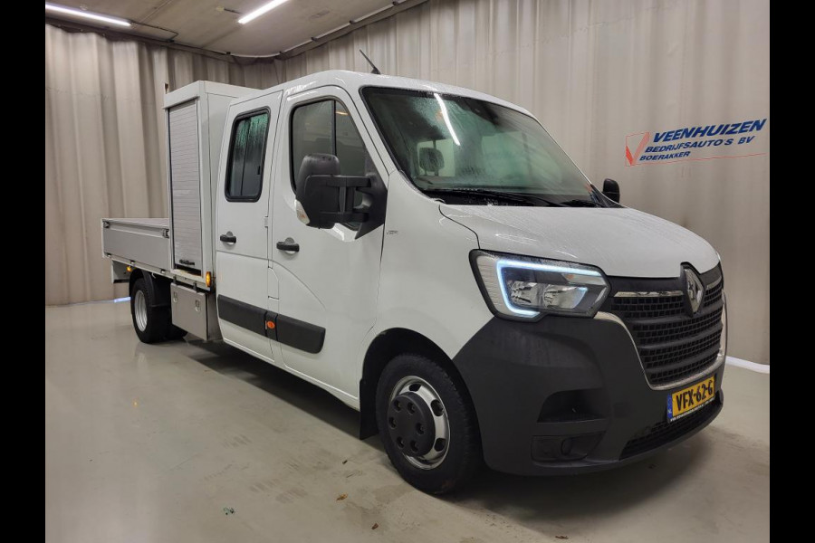 Renault Master 2.3DCI Pick-up Dubbele Cabine 3500kg Trekgewicht Euro 6!