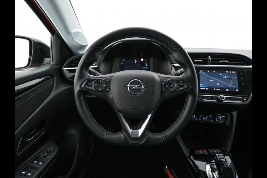 Opel CORSA-E Elegance 50 kWh [ 3-Fase ] {SOH-94%} (INCL-BTW) Aut. *FULL-LED | DIGI-COCKPIT | LEATHER-MICROFIBRE | NAVI-FULLMAP |  CAMERA | CARPLAY | ECC | KEYLESS | CRUISE | DAB | LANE-ASSIST | PDC | SPORT-SEATS | PRIVACY-GLASS | 16"ALU*