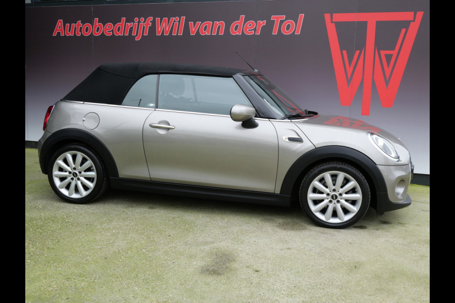 MINI Cabrio 1.5 COOPER CHILI | LED | FACELIFT | LEER | UNION JACK | ALL-IN!!