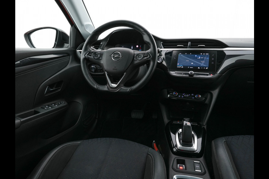 Opel CORSA-E Elegance 50 kWh [ 3-Fase ] {SOH-94%} (INCL-BTW) Aut. *FULL-LED | DIGI-COCKPIT | LEATHER-MICROFIBRE | NAVI-FULLMAP |  CAMERA | CARPLAY | ECC | KEYLESS | CRUISE | DAB | LANE-ASSIST | PDC | SPORT-SEATS | PRIVACY-GLASS | 16"ALU*
