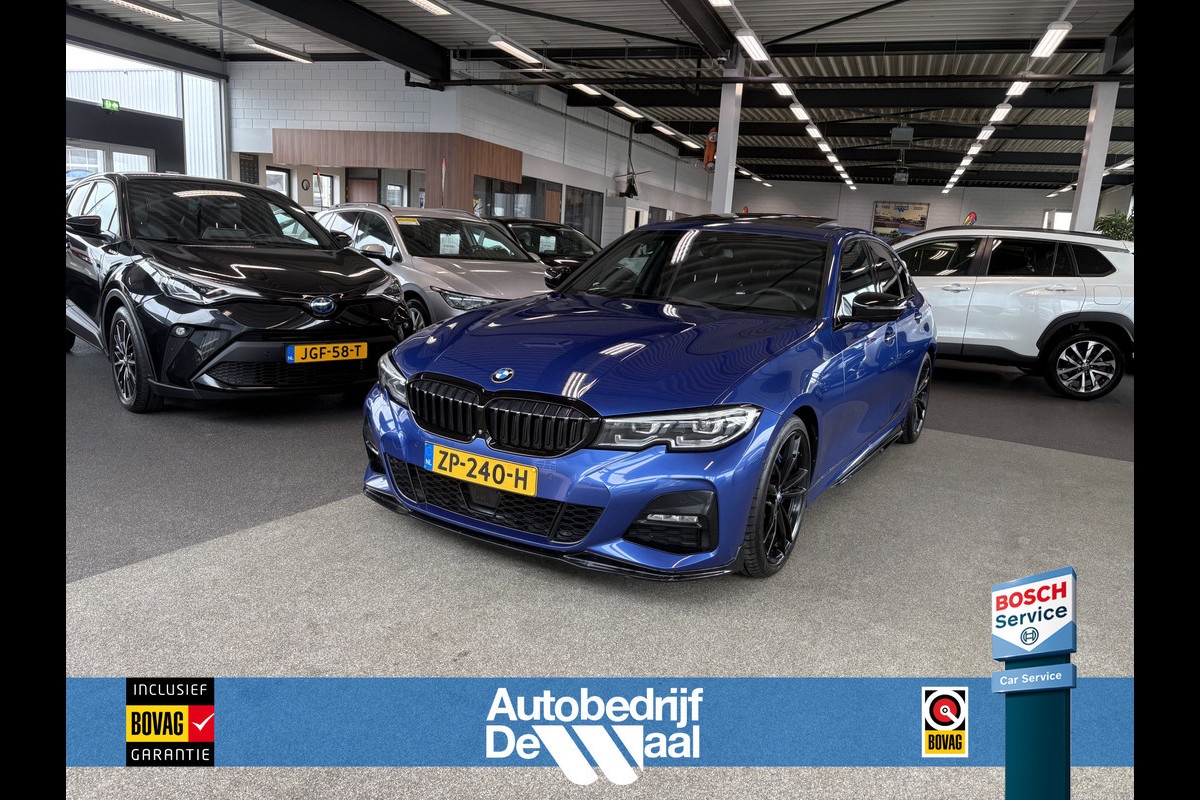 BMW 3-serie 330i M-Sport 260pk Automaat High Exec.Edition SCHUIFDAK/HARMANKARDON/LEDER/360CAMERA/HUD/19INCH