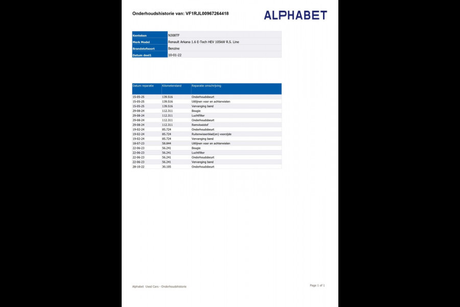 Renault Arkana 1.6 E-Tech Hybrid 145 R.S. Line|CARPLAY|CAMERA|ACC|BOSE|STOEL-,STUURVERW|LANE-ASSIST|INC.BTW|1e EIG|NL-AUTO|NAP|