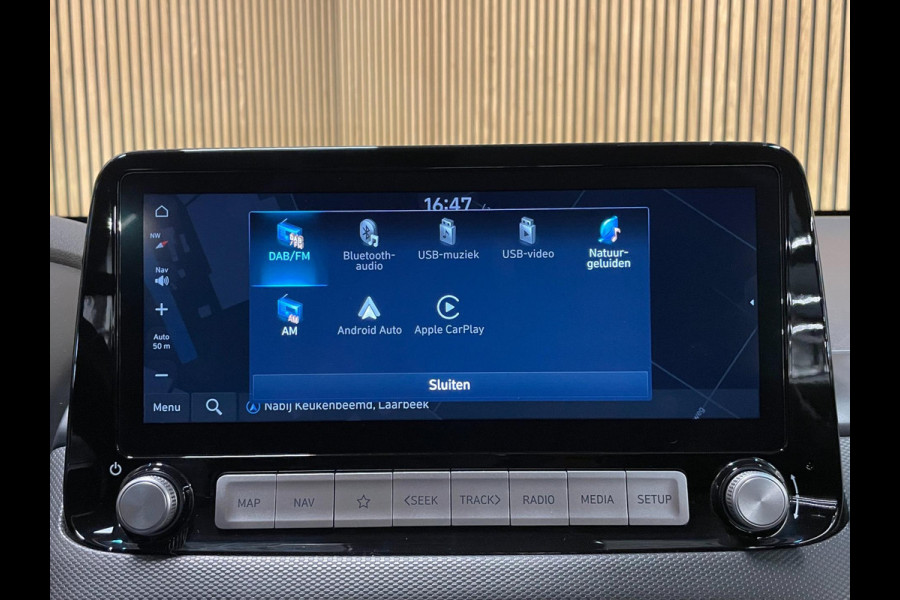 Hyundai Kona EV Comfort Smart 39 kWh|3-FASE|100% SOH|ACC|CARPLAY|CAMERA|CLIMATE,CRUISE CONTROL|1e EIG.|NL-AUTO|NAP|INCL.BTW|