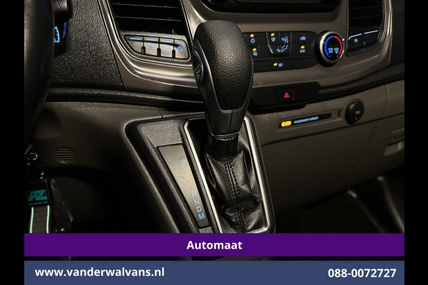 Ford Transit Custom 2.0 TDCI 131pk Automaat L2H1 Euro6 Airco | Camera | Cruisecontrol | Apple Carplay Android auto, Parkeersensoren, verwarmde voorruit, LED, Bijrijdersbank, Trekhaak