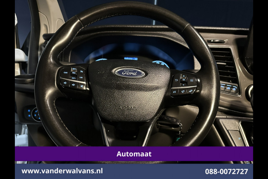 Ford Transit Custom 2.0 TDCI 131pk Automaat L2H1 Euro6 Airco | Camera | Cruisecontrol | Apple Carplay Android auto, Parkeersensoren, verwarmde voorruit, LED, Bijrijdersbank, Trekhaak