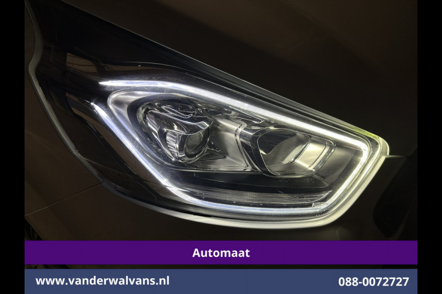 Ford Transit Custom 2.0 TDCI 131pk Automaat L2H1 Euro6 Airco | Camera | Cruisecontrol | Apple Carplay Android auto, Parkeersensoren, verwarmde voorruit, LED, Bijrijdersbank, Trekhaak