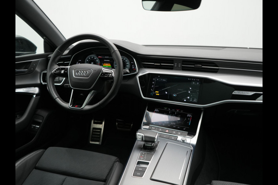 Audi A7 Sportback 50 TFSI e quattro S Line Plug In Hybrid 299pk Dealer O.H PHEV | Panodak | Adaptive Cruise | 360 Camera | Alcantara Sportstoelen Memory & Verwarmd | Apple Carplay | Blis | Navigatie | Virtual | DAB | 20"L.M |