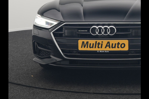 Audi A7 Sportback 50 TFSI e quattro S Line Plug In Hybrid 299pk Dealer O.H PHEV | Panodak | Adaptive Cruise | 360 Camera | Alcantara Sportstoelen Memory & Verwarmd | Apple Carplay | Blis | Navigatie | Virtual | DAB | 20"L.M |