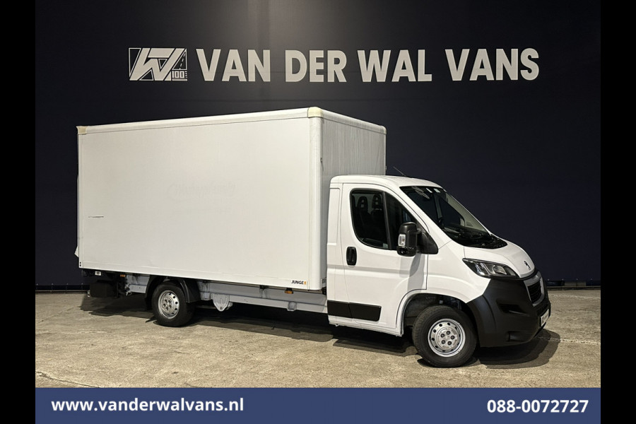 Peugeot Boxer 2.2 BlueHDi 141pk Bakwagen Laadklep Euro6 Airco | Cruisecontrol |1055kg laadvermogen bijrijdersbank
