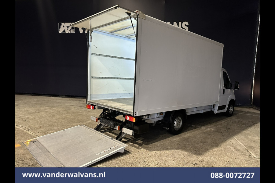 Peugeot Boxer 2.2 BlueHDi 141pk Bakwagen Laadklep Euro6 Airco | Cruisecontrol |1055kg laadvermogen bijrijdersbank
