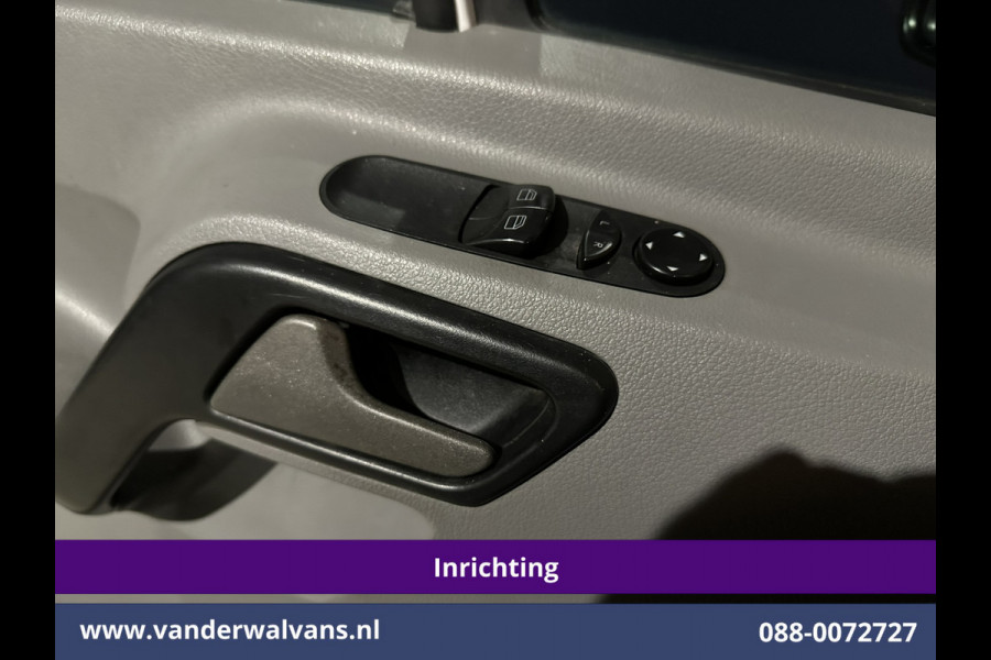 Mercedes-Benz Sprinter 316 CDI 164pk L2H2 inrichting Euro6 Airco | 2800kg trekhaak | Cruisecontrol Parkeersensoren, Chauffeursstoel