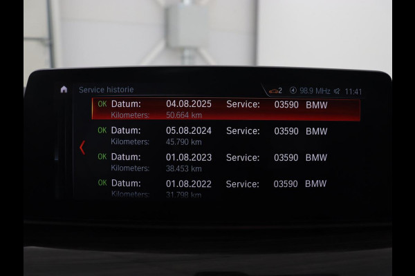 BMW 5 Serie 540i High Executive | 51.800km NAP | Schuifdak | Luxury Line | Leder | 360 Camera | Comfortstoelen | Keyless | Stoelverwarming | Navigatie | Memory | Full LED | Dodehoek detectie | Park Assist