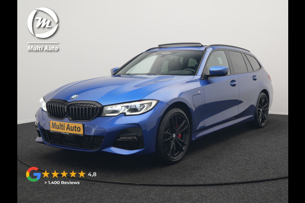BMW 3 Serie Touring 330e M Sport Plug In Hybrid 293pk Dealer O.H. PHEV | Panodak | Head Up | 360 Camera | Adaptive Cruise | Harman & Kardon | Nappa Lederen Sportstoelen Memory & Verwarmd | Adaptief Onderstel | Laser LED | Apple Carplay | Sfeerverlichting |