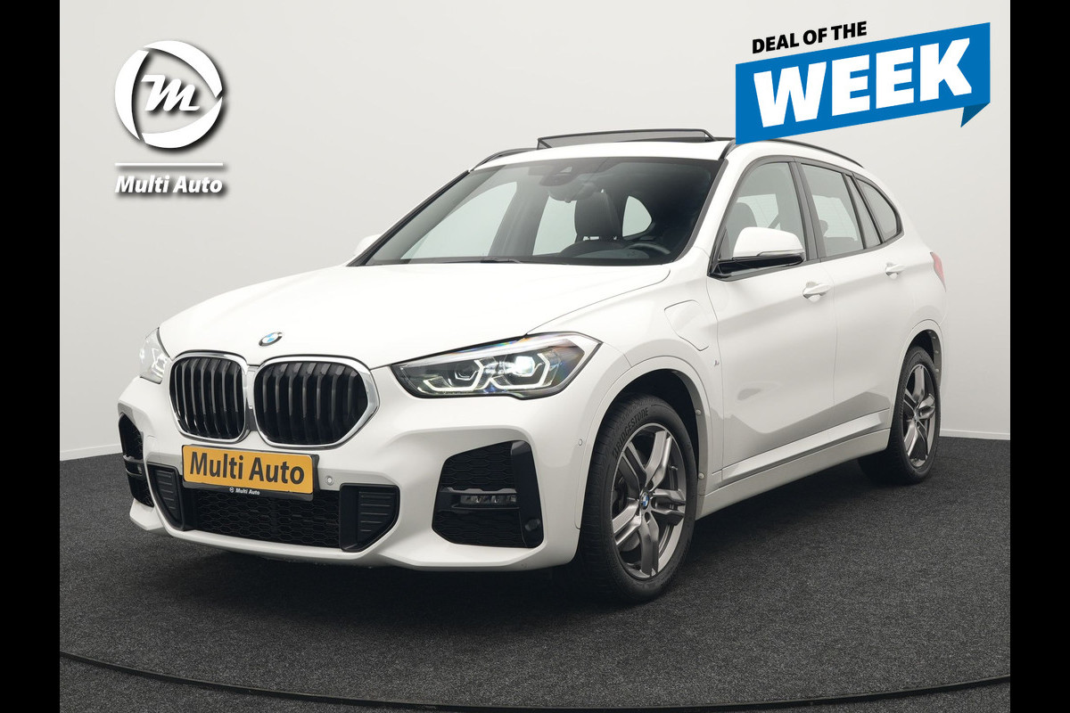 BMW X1 xDrive25e M Sport Plug in Hybrid 221pk Dealer O.H | PHEV | Panodak | Carplay | LED | DAB | Sportstoelen Verwarmd | Navi Prof |