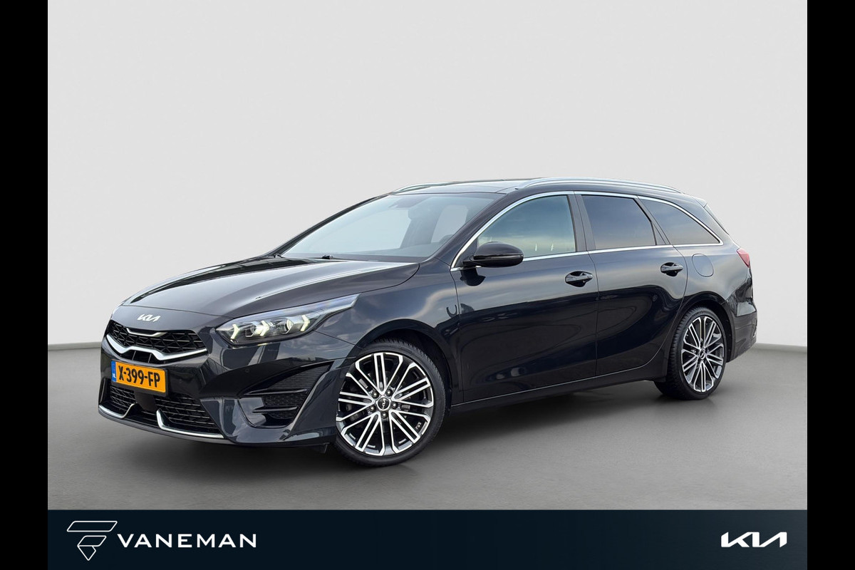 Kia Ceed Sportswagon 1.5 T-GDi GT-PlusLine Automaat | Panoramadak | Leder/Alcantara | Camera | Navi | Stuur-/Stoelverwarming | 18” Velgen | Clima | Key-Less | PDC | Cruise | LED |