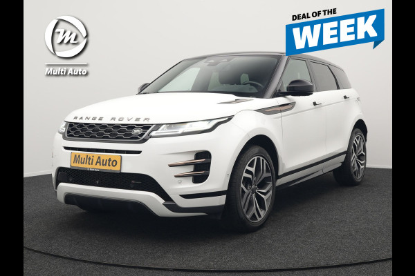 Land Rover Range Rover Evoque P300e AWD R-Dynamic HSE Plug in Hybrid 300pk Dealer O.H PHEV | Trekhaak Afneembaar | 360 Camera | Adaptive Cruise | Lederen Sportstoelen Memory & Verwarmd | Meridian Surround | Apple Carplay | Lane Assist | Keyless | Stuur Verwarmd | Blis | Naviga
