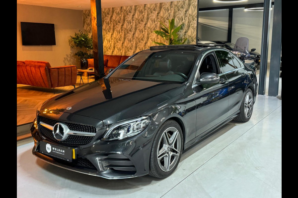 Mercedes-Benz C-Klasse 200 Business Solution AMG Garantie NAP Pano Camera PDC Cruise Digitale Cockpit Sfeer Clima Navi Rijklaar