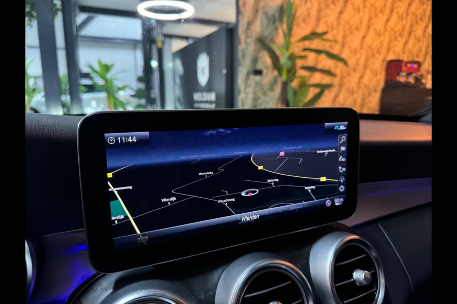 Mercedes-Benz C-Klasse 200 Business Solution AMG Garantie NAP Pano Camera PDC Cruise Digitale Cockpit Sfeer Clima Navi Rijklaar