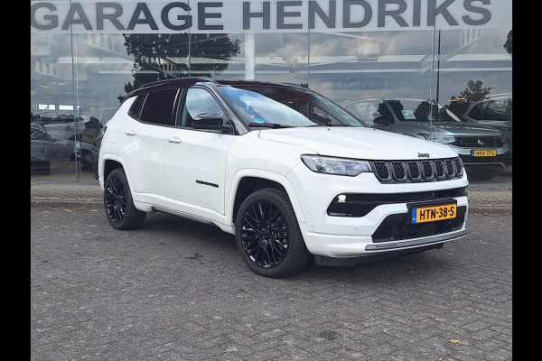 Jeep Compass 4xe 240 PHEV Hybrid Electric S 4WD | Leder | Camera | NAVI | LED | Adaptive CC | (occasion)