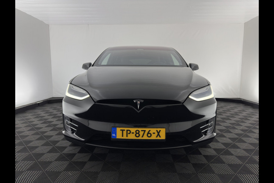 Tesla Model X 100D Black-Line AWD [ 3-Fase ] { SOH-86% } Aut. *PANO-WINDOW | AUTO-PILOT | VEGAN-LEATHER | NAVI-FULLMAP | FULL-LED | AIR-SUSPENSION | DIGI-COCKPIT | KEYLESS | DAB+ | HEATED-SPORTSEATS | PRIVACY-GLASS | TOPVIEW | TOWBAR | 22"ALU*