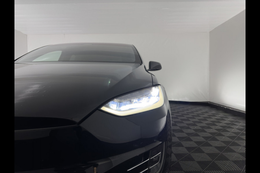 Tesla Model X 100D Black-Line AWD [ 3-Fase ] { SOH-86% } Aut. *PANO-WINDOW | AUTO-PILOT | VEGAN-LEATHER | NAVI-FULLMAP | FULL-LED | AIR-SUSPENSION | DIGI-COCKPIT | KEYLESS | DAB+ | HEATED-SPORTSEATS | PRIVACY-GLASS | TOPVIEW | TOWBAR | 22"ALU*