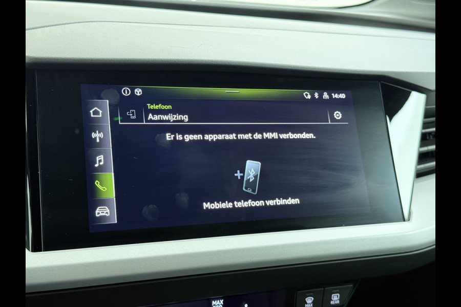 Audi Q4 e-tron 35 Launch Edition LED 20"LM Apple Carplay Android Auto Navi Audi Connect Ecc Audi Phone Box Stoelverwarming Pdc Cruise Control 55kWh Elek.Achterklep Privacy Glas E-sound luidspr v Keyless-Go Origineel Nederlandse Auto