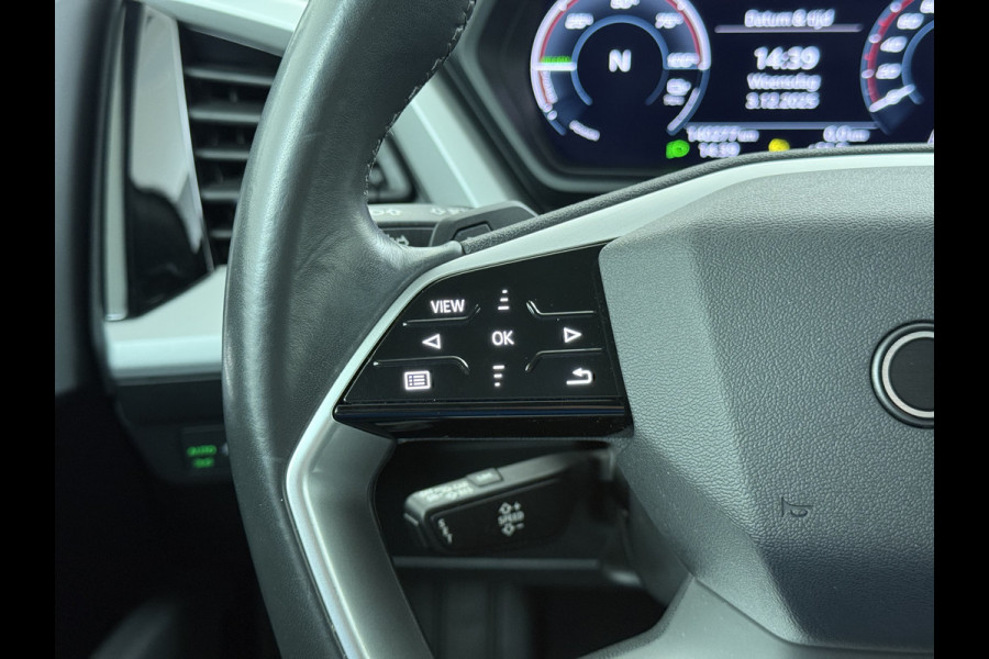 Audi Q4 e-tron 35 Launch Edition LED 20"LM Apple Carplay Android Auto Navi Audi Connect Ecc Audi Phone Box Stoelverwarming Pdc Cruise Control 55kWh Elek.Achterklep Privacy Glas E-sound luidspr v Keyless-Go Origineel Nederlandse Auto