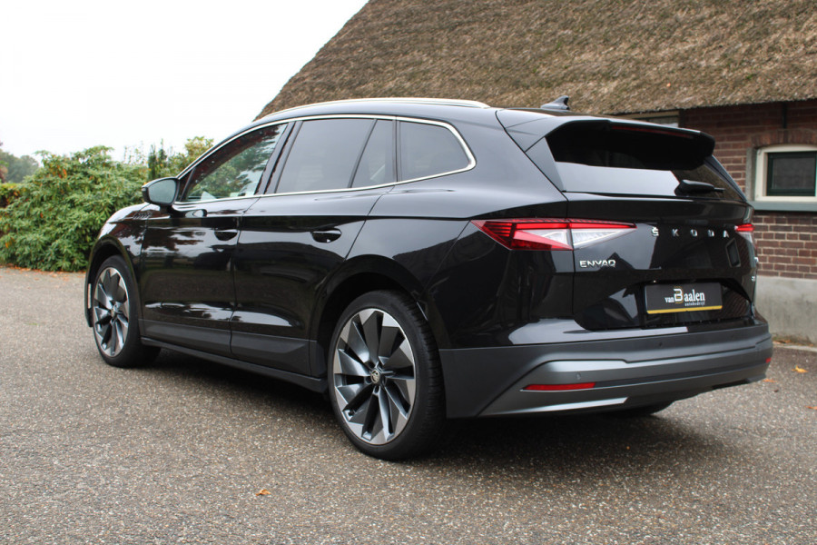 Škoda ENYAQ iV 80 First Edition LEER PANO SOH 93% CRYSTAL LED