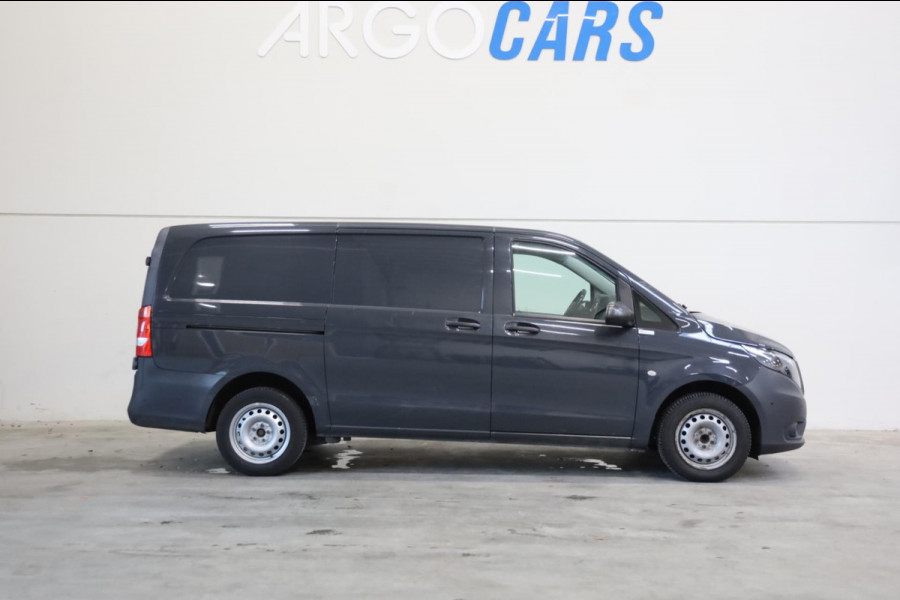 Mercedes-Benz Vito 114 CDI LANG AUT GRIJS CRUISE CONTROL CLIMA/AIRCO NAVI PDC TREKHAAK 3ZITS Lease v/a €88,- p.m. INRUIL MOGELIJK