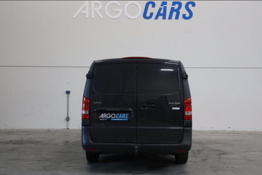 Mercedes-Benz Vito 114 CDI LANG AUT GRIJS CRUISE CONTROL CLIMA/AIRCO NAVI PDC TREKHAAK 3ZITS Lease v/a €88,- p.m. INRUIL MOGELIJK