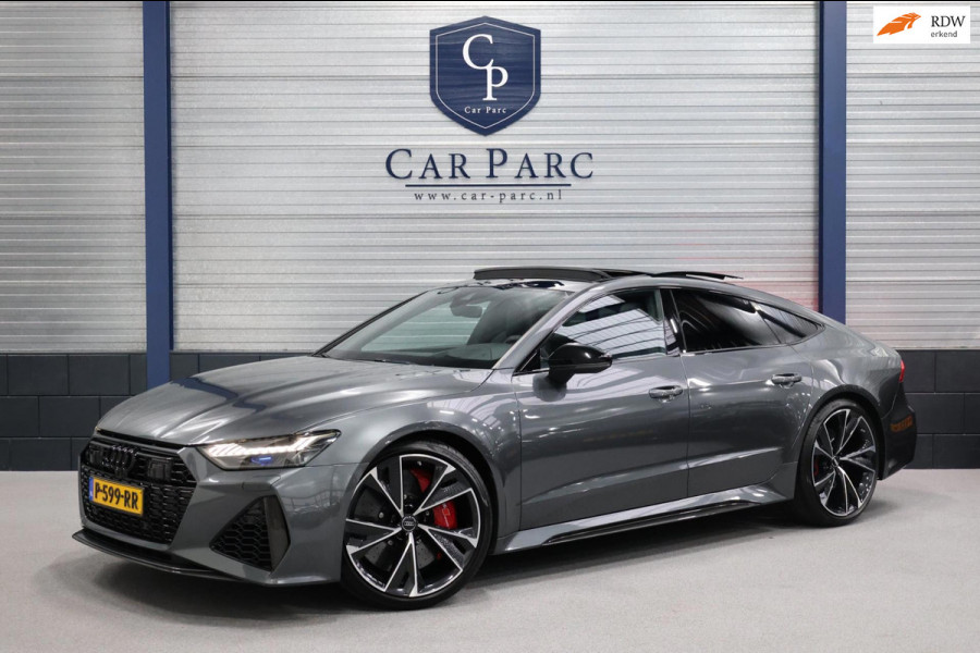 Audi RS7 Sportback 4.0 TFSI quattro 750+PK KERAMISCH/4-WIEL.B/3D B&O/VIRTUAL/SFEER/PANO/22"LMV/360/LINE/ACC/12 MDN GARANTIE!