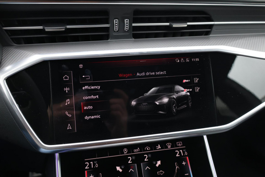 Audi RS7 Sportback 4.0 TFSI quattro 750+PK KERAMISCH/4-WIEL.B/3D B&O/VIRTUAL/SFEER/PANO/22"LMV/360/LINE/ACC/12 MDN GARANTIE!
