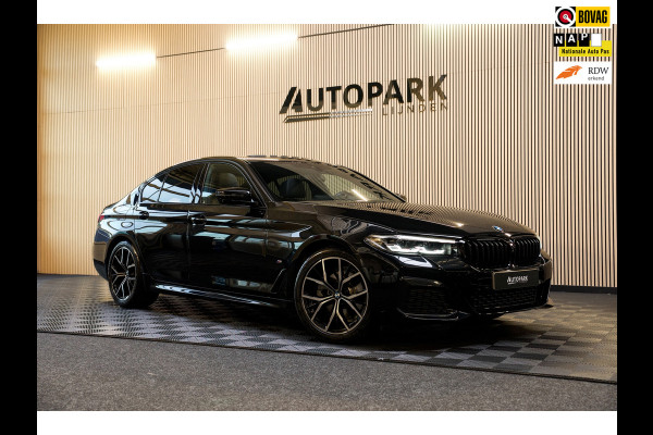 BMW 5 Serie 520i M-Sport PANO/HUD/360CAM/GARANTIE 2027/MEMORY/SFEERVERLICHTING/BOMVOL!