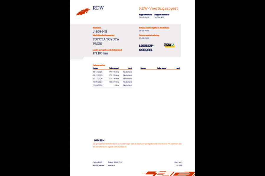 Toyota Prius 1.8 Hybrid Dynamic ECC, Navi, Stoelverwarming