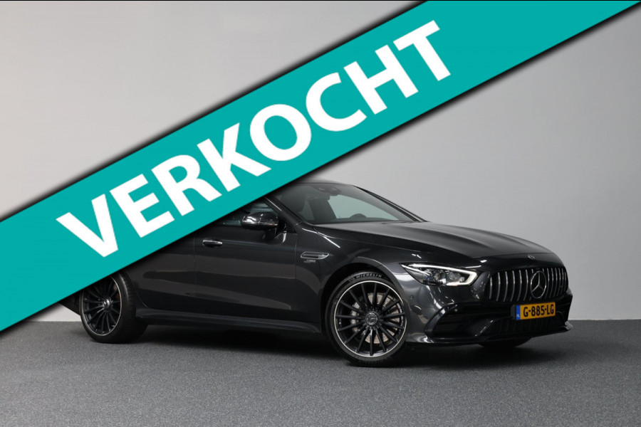 Mercedes-Benz AMG GT 4-Door Coupe AMG 53 4MATIC+ 435+PK LED/VIRTUAL/SFEER/SCHUIFDAK/LEER+MASSAGE/CAM/ACC/ECC/12 MND GARANTIE!