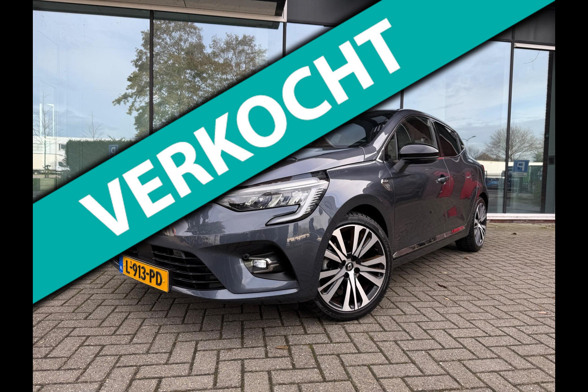 Renault Clio 1.6 E-Tech Hybrid 140 Initiale Paris - Navi groot - Leder - Camera - Org.NL