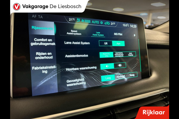 MG EHS 1.5 TGDI Luxury PHEV / automaat / 360camera / Leder/ carplay / Panorama-dak