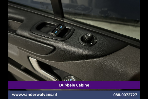 Ford Transit Custom 2.0 TDCI 131pk L2H1 Dubbele Cabine Euro6 Airco | 6-Zits | Navigatie | LED | Apple Carplay | Cruisecontrol Android Auto, Parkeersensoren, Stoelverwarming, Verwarmde voorruit, 2800kg trekvermogen