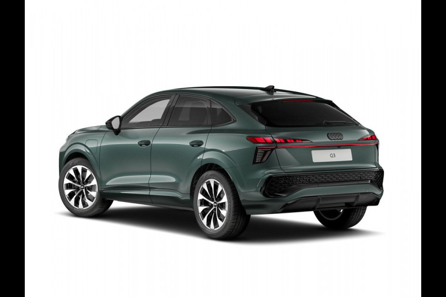 Audi Q3 Sportback S edition e-hybrid 272 pk | Techniekpakket plus | Optiek zwart pakket | Privacy glas | Bagagenet |
