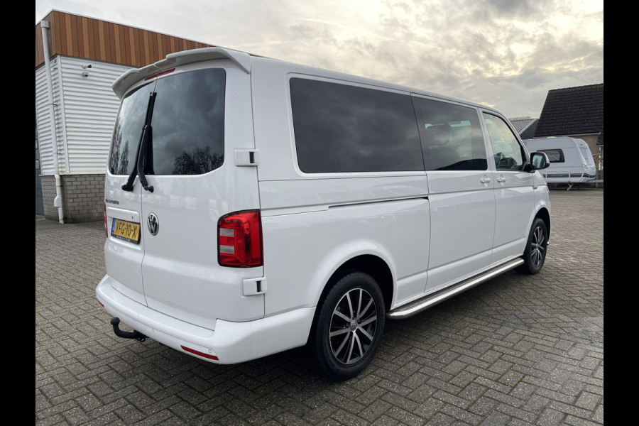 Volkswagen Transporter 2.0 TDI 150pk automaat L2H1 DC 5 persoons Highline / vaste prijs rijklaar € 34.950 ex btw / lease vanaf € 570 / lederen bekleding / adaptive cruise / airco / navigatie / euro 6 / bpm vrij !