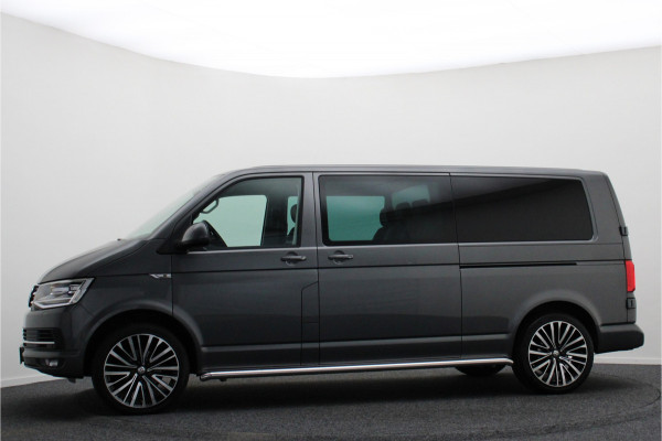 Volkswagen Transporter 2.0 TDI DSG L2H1 DC Highline 2x Schuifdeur, ACC, Camera, Apple Carplay, LED, DAB, PDC, Trekhaak, 20''