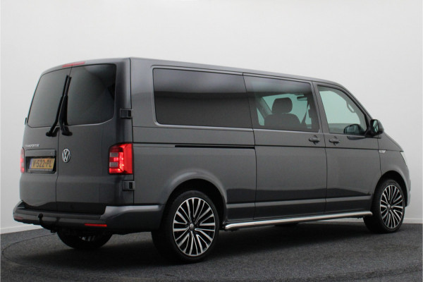 Volkswagen Transporter 2.0 TDI DSG L2H1 DC Highline 2x Schuifdeur, ACC, Camera, Apple Carplay, LED, DAB, PDC, Trekhaak, 20''