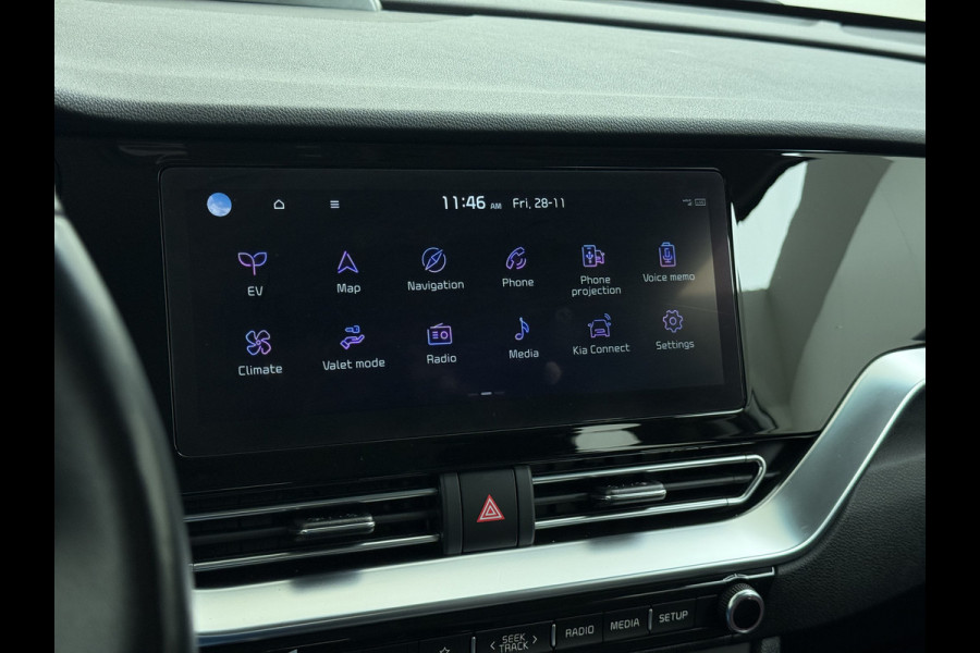 Kia e-Niro EV 64kWh SOH 100% W-pomp Navi Adaptive-Cruise Camera 1/2 Leer Apple Carplay Android AutoEcc DynamicLine Stoel-Stuurverwarming Pdc Lane Assist VESS DAB Led Isofix Keyless 1e Eigenaar Origineel Nederlandse Auto Nieuwprijs €43.970,-