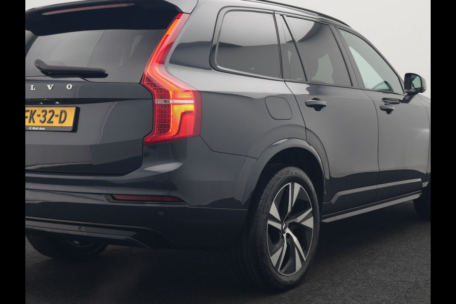 Volvo XC90 T8 Recharge AWD R-Design 7-Persoons Long Range Plug In Hybrid 456pk Dealer O.H. PHEV | Panodak | Head Up | 360 Camera | Adaptive Cruise | Lederen Sportstoelen Ventilatie & Memory | Bowers & Wilkins | Navigatie | Blis | DAB |