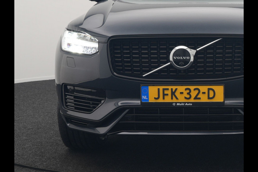 Volvo XC90 T8 Recharge AWD R-Design 7-Persoons Long Range Plug In Hybrid 456pk Dealer O.H. PHEV | Panodak | Head Up | 360 Camera | Adaptive Cruise | Lederen Sportstoelen Ventilatie & Memory | Bowers & Wilkins | Navigatie | Blis | DAB |